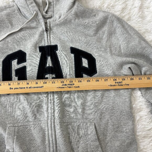 EUC GAP Relaxed Logo Hoodie Size Gray Color Size S - Picture 8 of 9